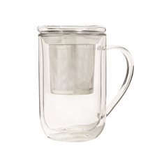 Tasse nordic en verre avec infuseur