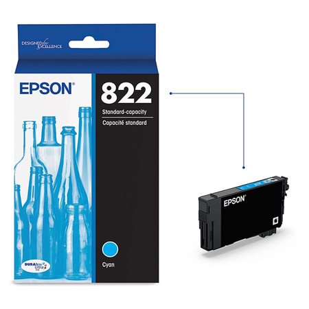 Cartouche jet d'encre Epson T822 cyan