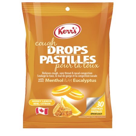 PASTILLES TOUX MIEL ET CITRON (30)