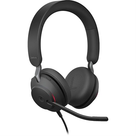 Casque supra-auriculaire filaire mono Evolve2 40 SE (Microsoft Teams, USB-C)