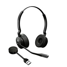 Casque binaural sans fil stéréo Link400a USB-A Engage 55 SE avec support