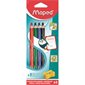 Crayons en bois effaçables à sec Maped