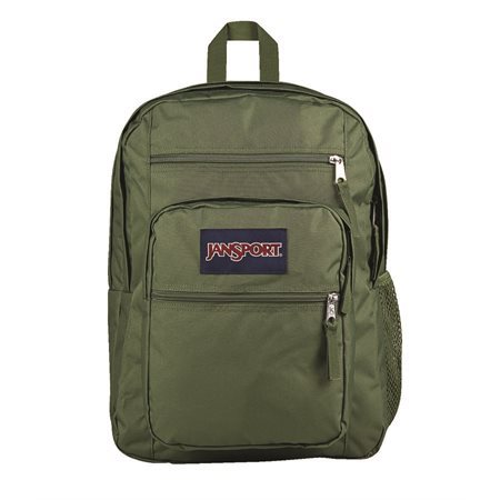 Sac à dos Big Student Compartiment dédié pour ordinateur portable vert cargo