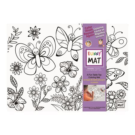 Ensemble de coloriage de papillons