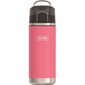 Bouteille d'eau en acier inoxydable avec bec verseur Thermos rose