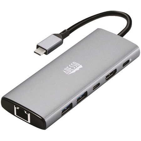 Station d'accueil multiport USB-C 6-en-1 Adesso