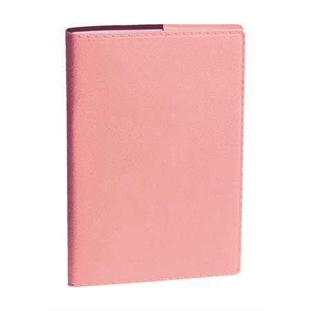 Carnet de notes Toscana Quo Vadis 6 ¼ x 9 ½  po rose poudré