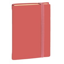 Carnet Silk Quo Vadis 6 ¼ x 9 ½  po corail