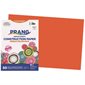 Papier de construction orange