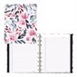Cahier de notes fleurs pâles