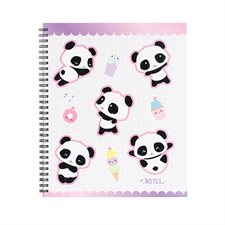 Cahier de notes Panda