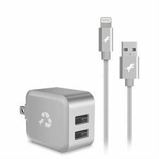 Câble USB-A Rassemblement Argent