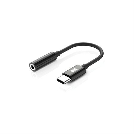 Adaptateur Câble USB-C Jack 3,5mm Noir