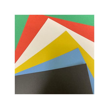Carton bristol - couleurs assorties de luxe
