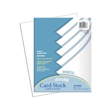 Papier cartonné - blanc