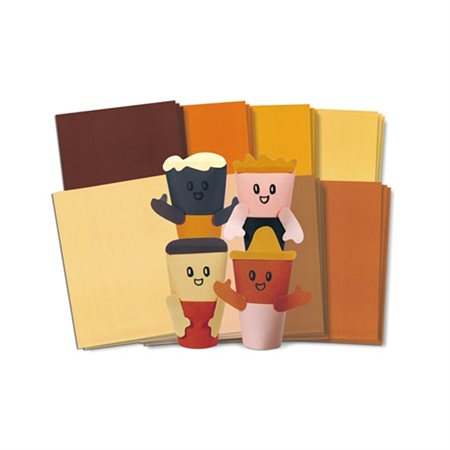 Papier de bricolage - Teinte chair