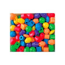 Perles jumbo assorties