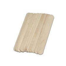Bâtons de Popsicle Jumbo en bois naturel