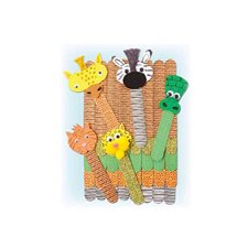 Bâtonnets de bricolage - Animaux sauvages