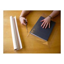 Rouleau de plastification pour livre à couverture transparente