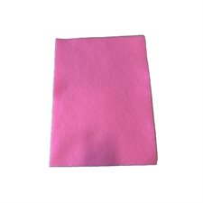Feutre de couleur unie - Rose