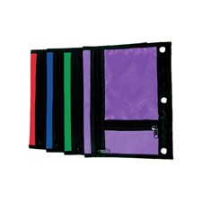Trousse à crayons à 3 trous pour classeurs
