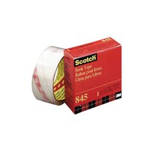Rouleau de ruban transparent pour reliure de livre