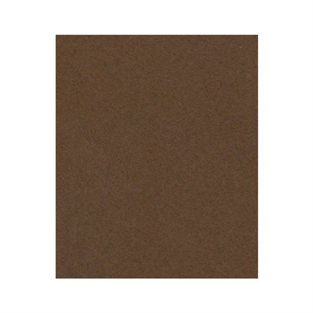 Feutre de couleur unie - Marron