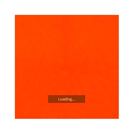 Feutre de couleur unie - Orange