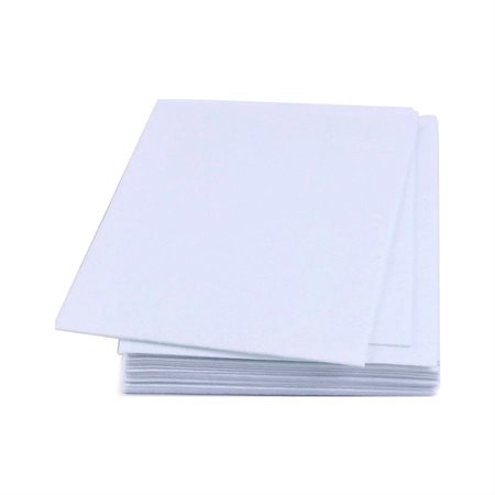 Feutre couleur unie - Blanc