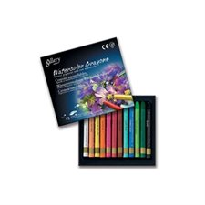Crayons aquarellables pour galerie