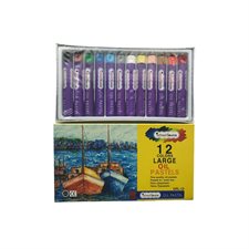 Pastels à l'huile grand format