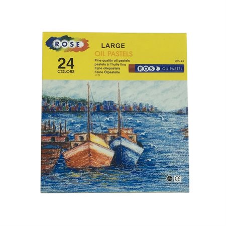 Pastels à l'huile grand format