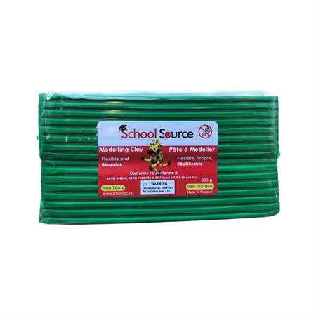 Pâte à modeler tendre de qualité - Vert foncé