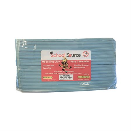 Pâte à modeler tendre de qualité - Bleu clair