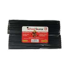 Pâte à modeler souple de qualité - Noir