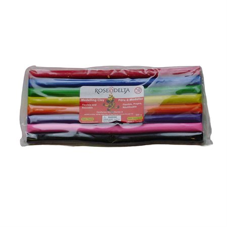 Pâte à modeler - 8 couleurs assorties