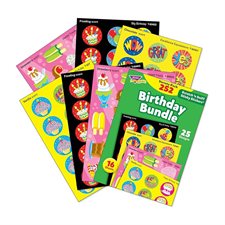 Autocollants à gratter et à sentir « Stinky » - Assortiment pour anniversaire