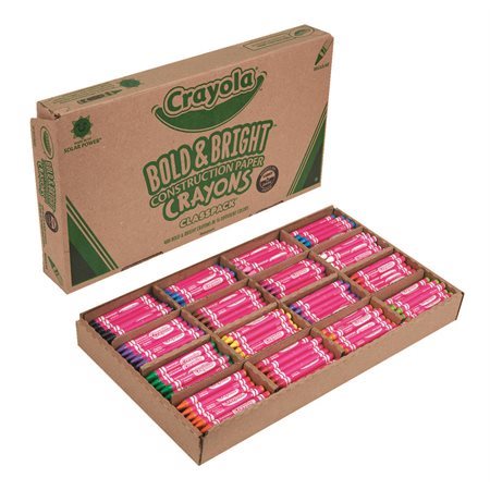 Papier de construction Crayons de couleur