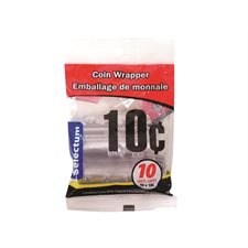 Rouleau pour monnaie 10 ¢
