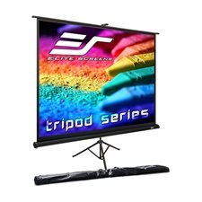 Écran de projection frontale portable pour trépied Elite