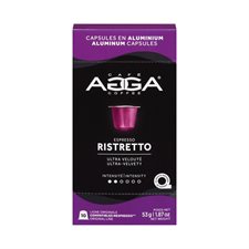 Capsule pour machine Nespresso café Ristreto