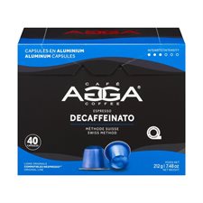 Capsules pour machine Nespresso Decaffeinato