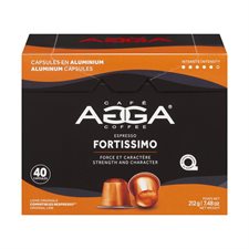 Capsules pour machine Nespresso Fortissimo