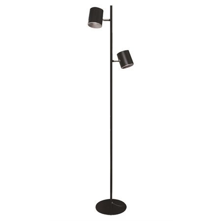 Lampe de bureau avec deux têtes rotatives