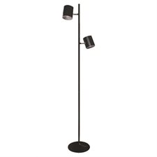 Lampe de bureau avec deux têtes rotatives