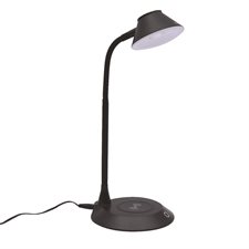 Lampe de bureau DEL avec chargeur sans fil