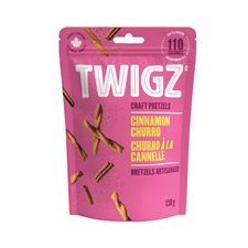 Bretzels artisanaux Twigz churro à la cannelle