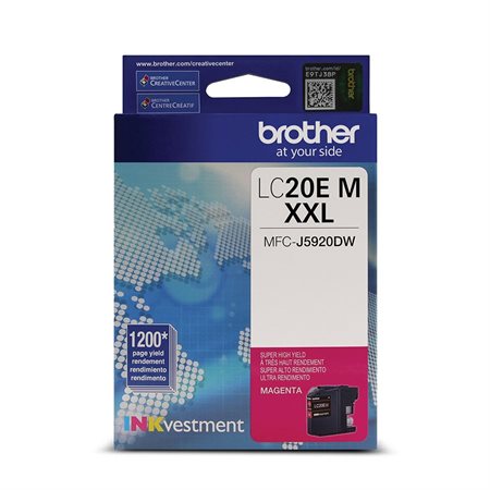 Cartouche d'encre magenta à très haut rendement INKvestment (série XXL)