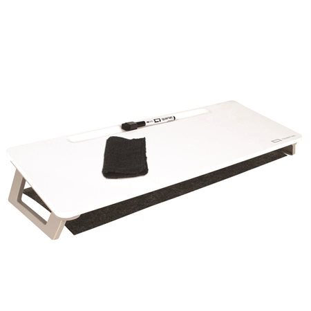 Tablettes d'ordinateur de bureau en verre effaçable à sec